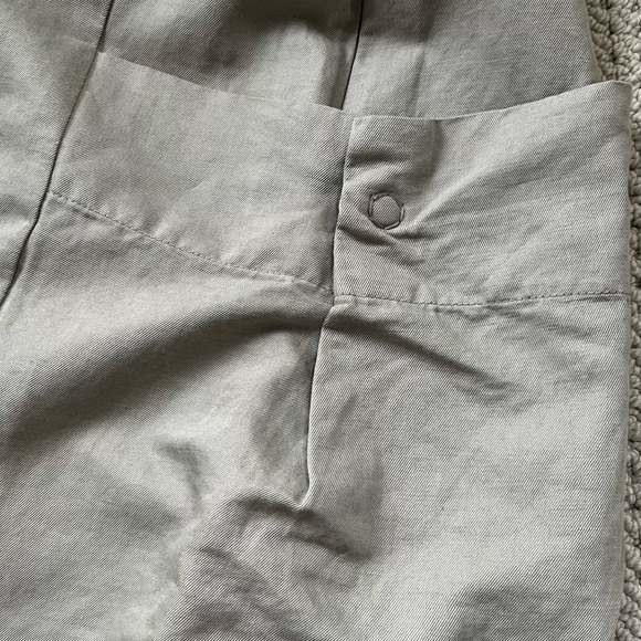 Khaki/Grey linen mix Sarah Pacini Skirt. Size 0. Tags removed. 10/10 condition. - Picture 4 of 7